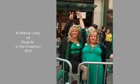 St Patrick's Day on Front St in San Francisco