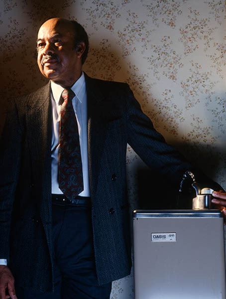 Ward Connerly, UC Regent. Cover image for California Monthly