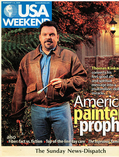 USA Weekend cover, Thomas Kinkade