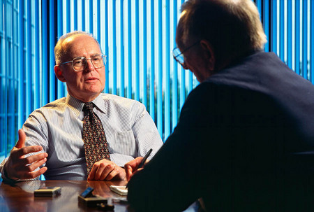 Interview with Charles Moore at Intel, for Businessweek