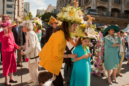 Union Street Easter Sunday,
San Francisco