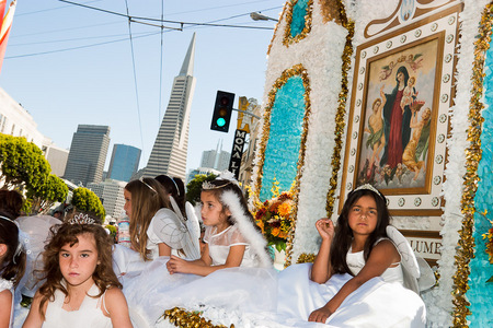 Columbus Day, North Beach, SF
