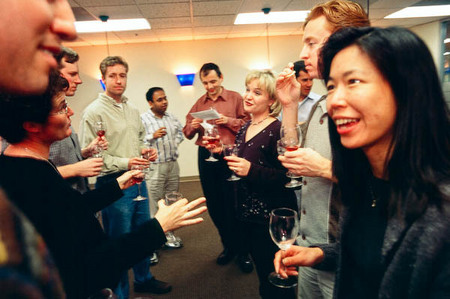 Wine tasting in the Icarian Cafe