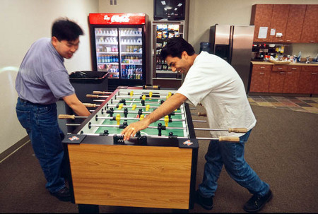 Foosball in the Cantina