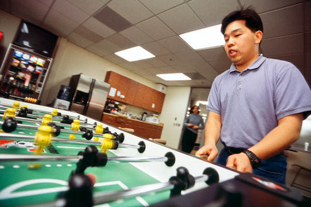 Foosball in the Cantina